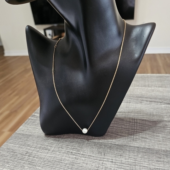 Authentic Pandora Treated Freshwater Cultured Pearl Collier Necklace - Picture 5 of 5